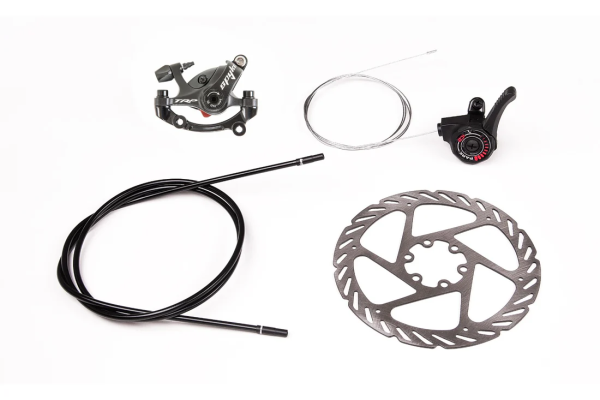 ICE Scheibenbremse mechanisch TRP Spyke F180/r160 IS mit Doppelkolben