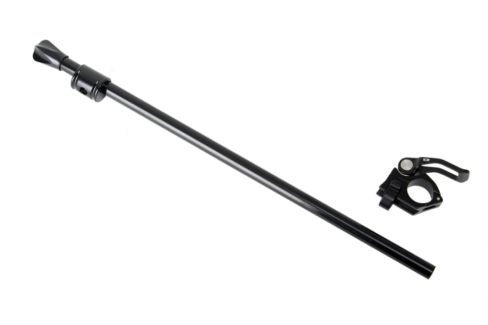 ICE Flaggenhalter ICE mit lNGEM Stab und Konusverschraubung des Flaggenstabes für Ergo Flow und Ergo Luxe Netzsitz
