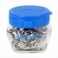 Shimano Hüllenendhülse aussen:6mm innen:5mm Stahl 200 Stk.