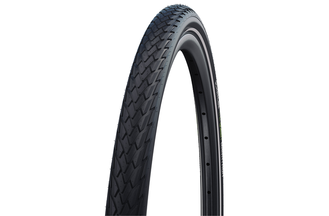 Pneu Green Marathon 20x1.75 GG Starr mit Reflexstreifen black